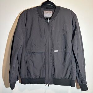 Figs Women’s Black Bomber Jacket